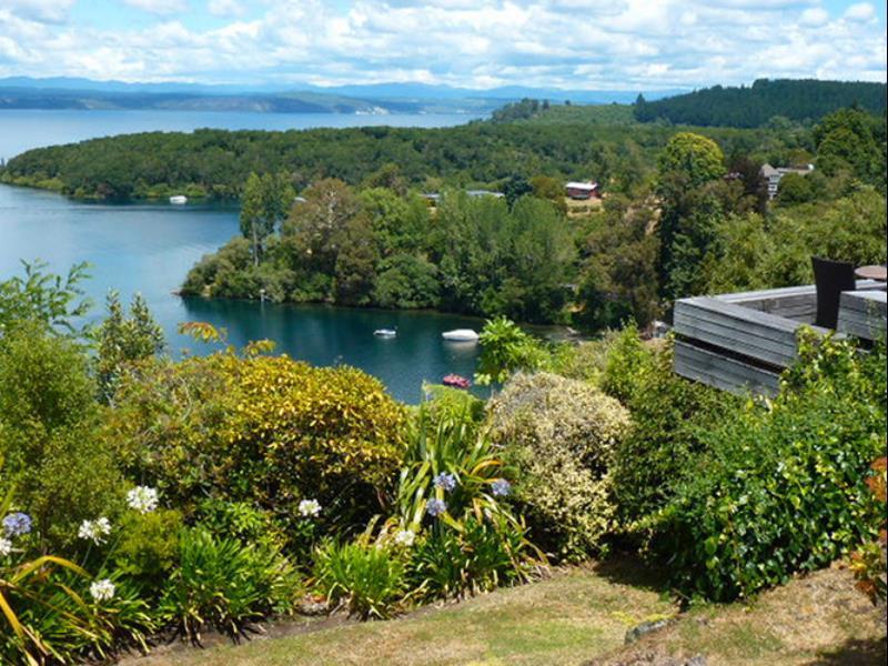 Serenity On Wakeman Lago Lago Taupo Exterior foto